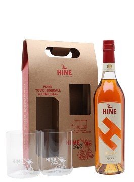 H by Hine Cognac Fine Champagne VSOP Pachet cu Pahare