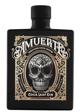 Amuerte Coca Leaf Gin Black Edition 0.7L