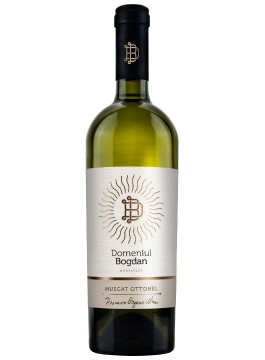 Domeniul Bogdan Organic Muscat Ottonel sec 0.75L