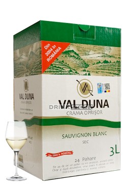 Crama Oprisor Val Duna Sauvignon Blanc Bag in Box 3L