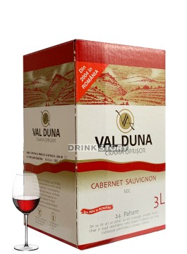 Crama Oprisor Val Duna Cabernet Sauvignon sec Bag in Box 3L