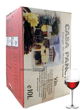 Casa Panciu Vin rosu demidulce Bag in Box 10L