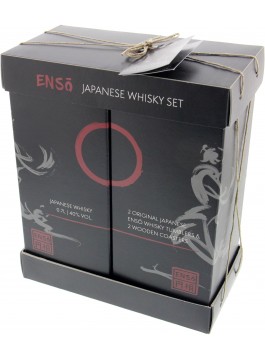 Enso Japanese Whisky cu pahare