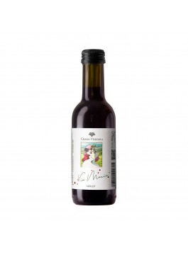 Crama Viisoara Via Maria Merlot vin rosu sec miniatura 0.187L