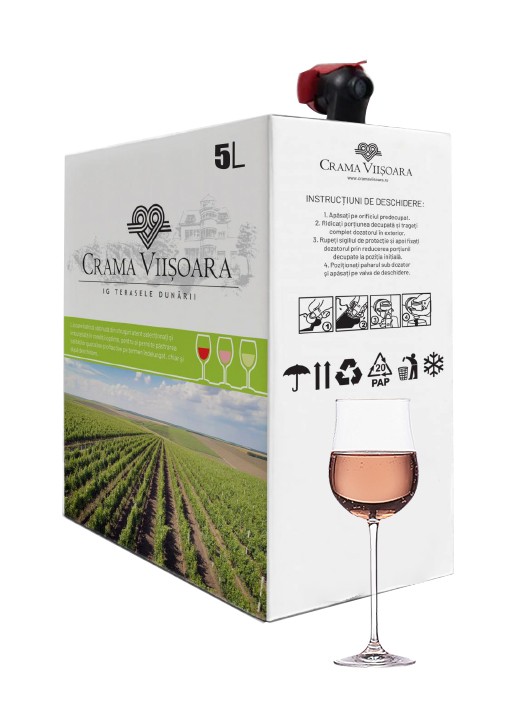 Crama Viisoara Sauvignon Blanc sec Bag in Box 5L