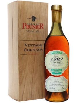 Prunier Vintage 1992 Fins Bois Cognac 54.8% 0.7L