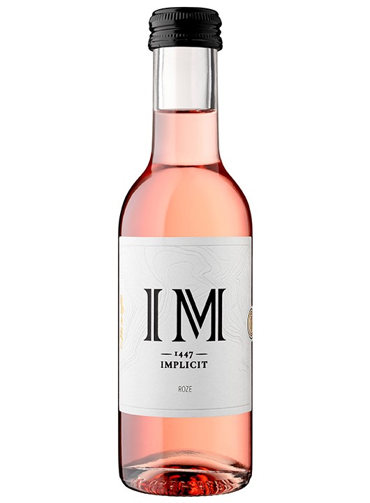 Cramele Recas Implicit Vin Roze miniatura 0.187L