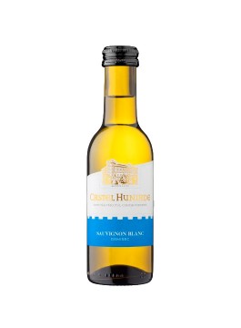 Cramele Recas Castel Huniade Sauvignon Blanc - Vin alb demisec miniatura 0.187L