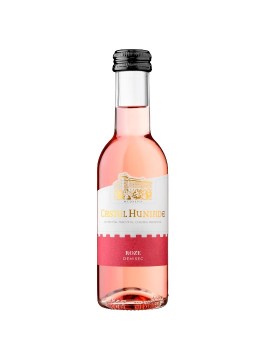 Cramele Recas Castel Huniade Roze - Vin rose miniatura demisec 0.187L