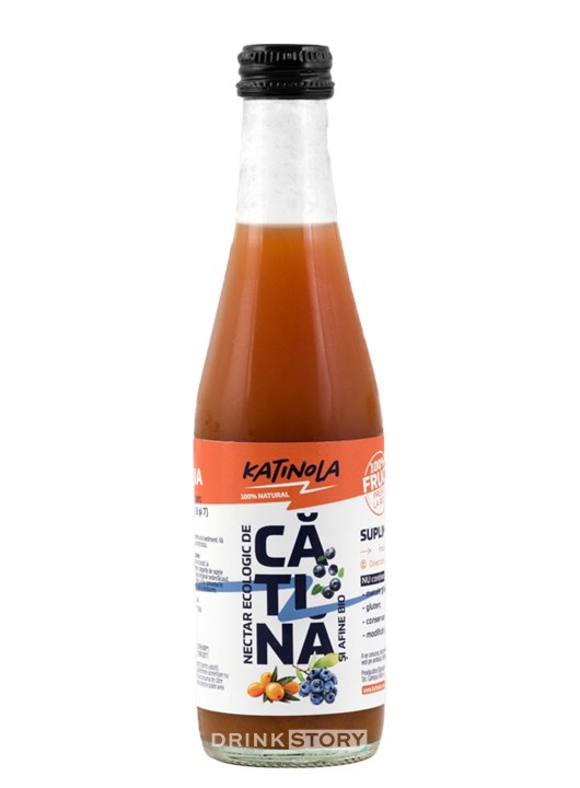 Katinola Nectar Organic de Catina cu Afine 0,25l