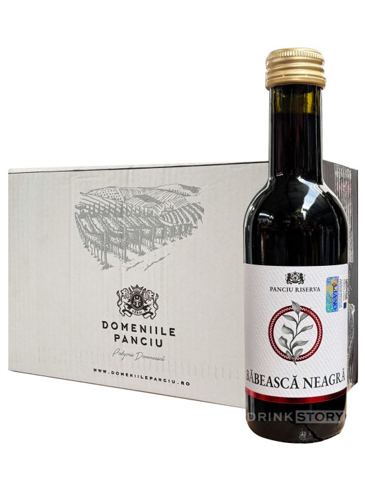 Panciu Riserva Babeasca Neagra - Vin rosu sec miniatura 0.187L cutie
