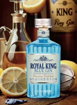 gin albastru