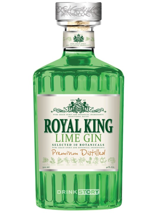 Royal King Lime Gin 40% 0.5L Royal King Lime Gin 40% 0.5L
